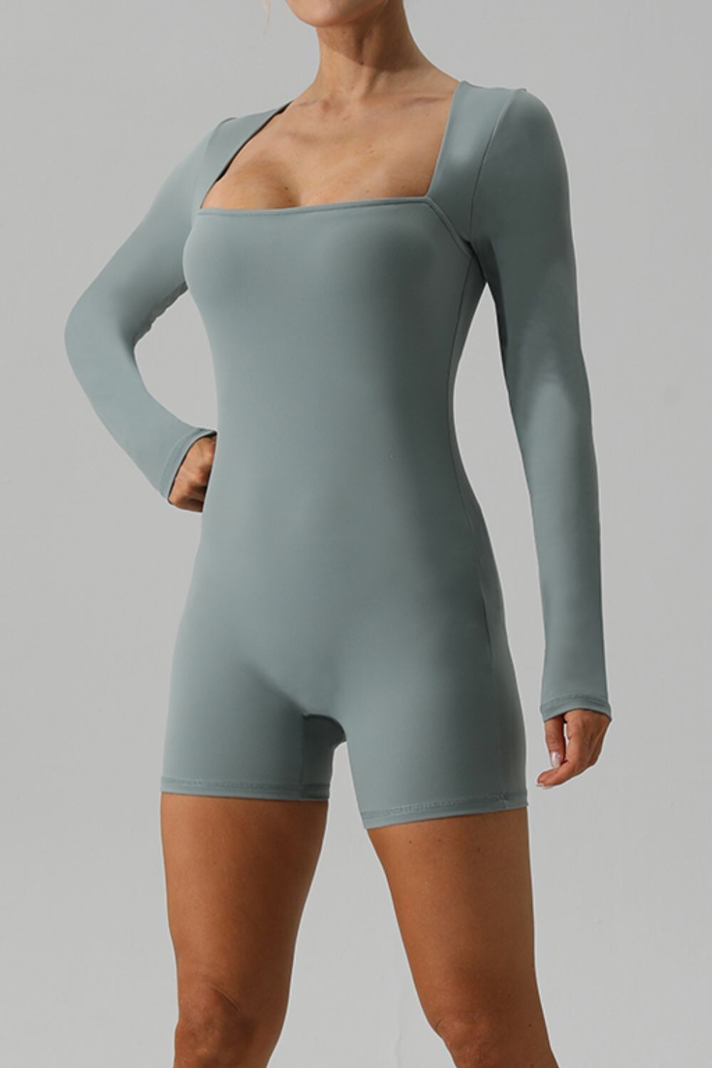 Crystal Flow Long Sleeve Romper