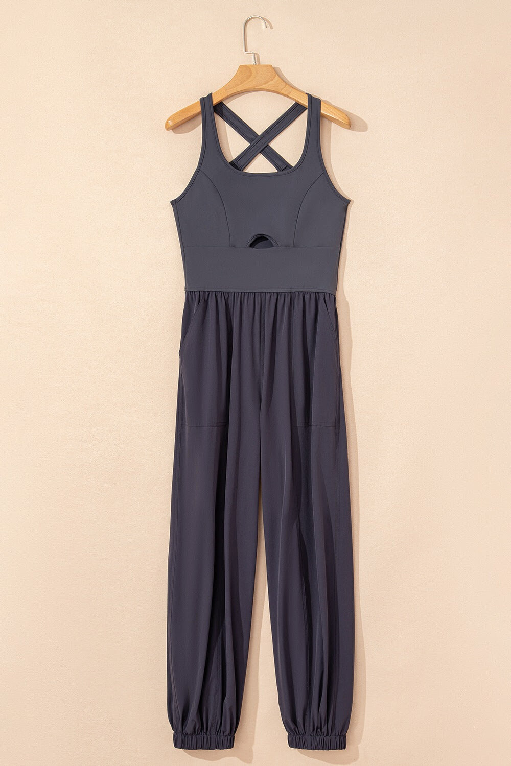 Twilight Cutout Active Jumpsuit