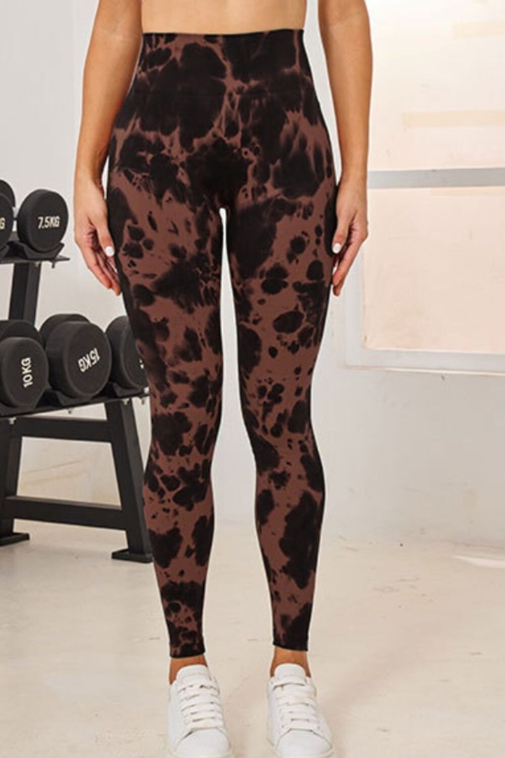 Peak Harmony High Waist Tie-Dye Leggings