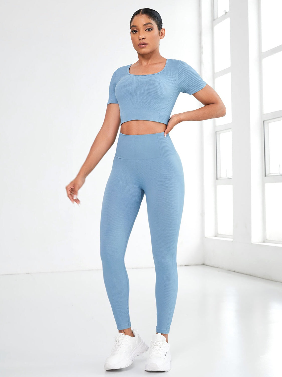 Serenity High-Waist Yoga Set