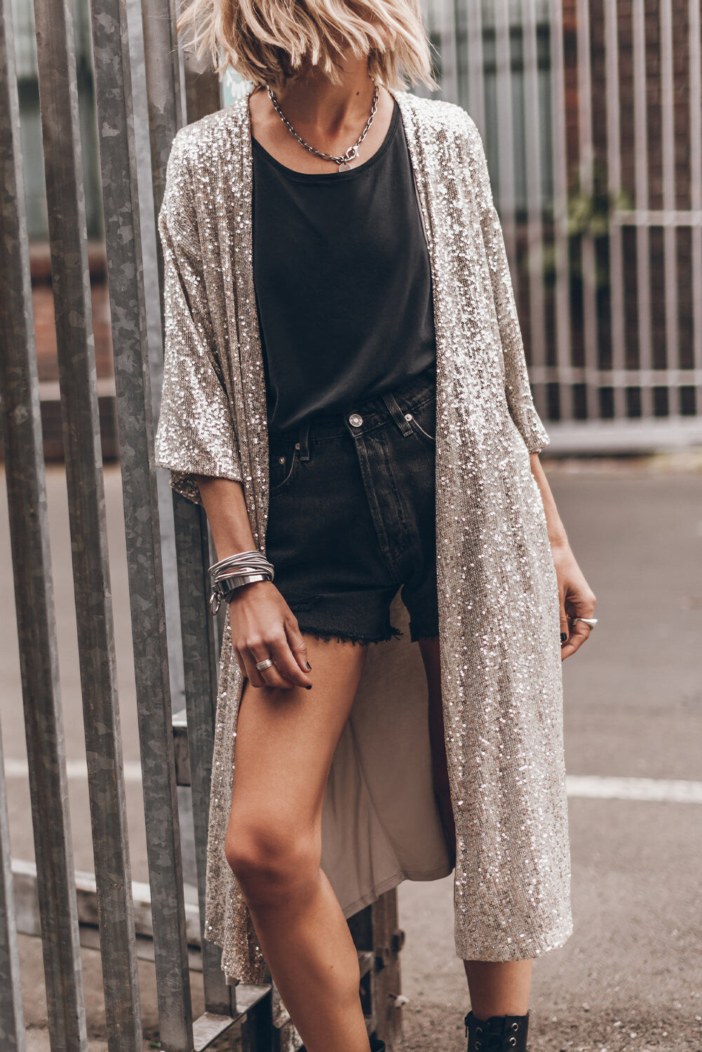 Starry Sheen Duster