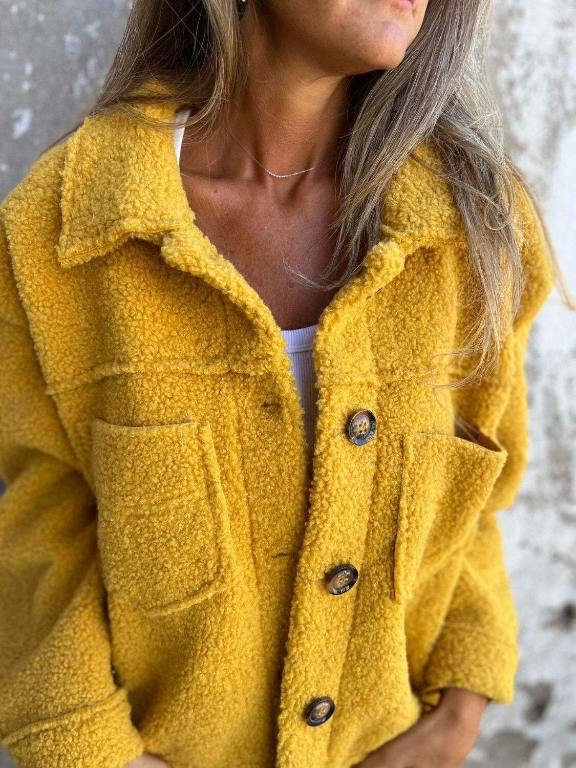 Moss Plush Jacket