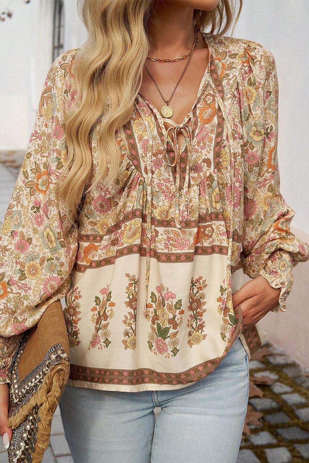 Bohemian Blossom Top