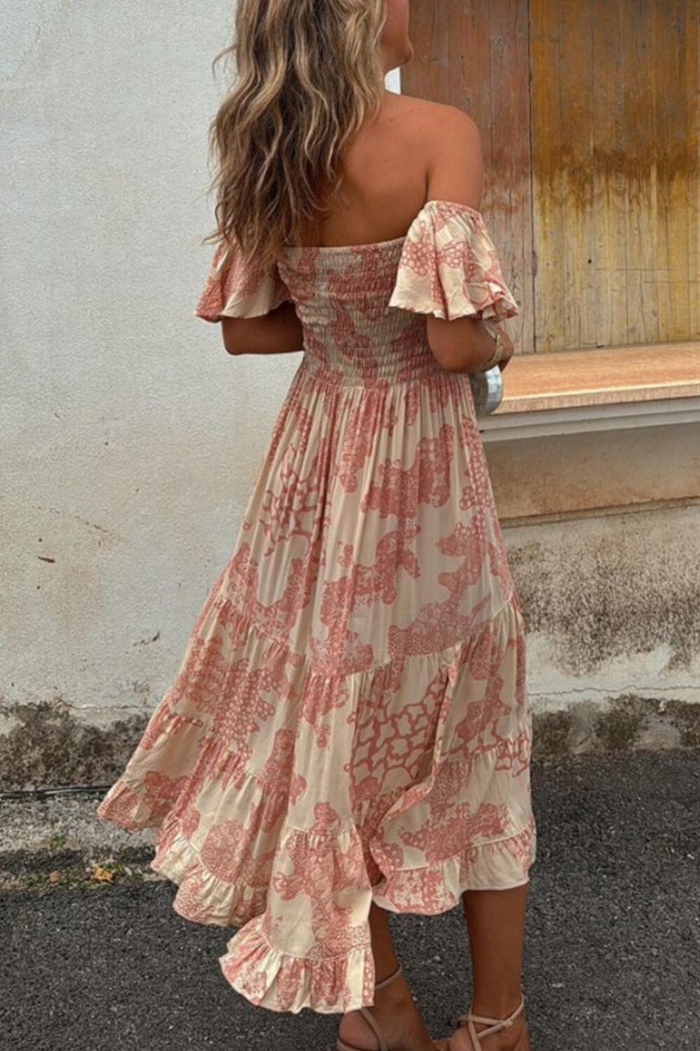 Coral Breeze Dress