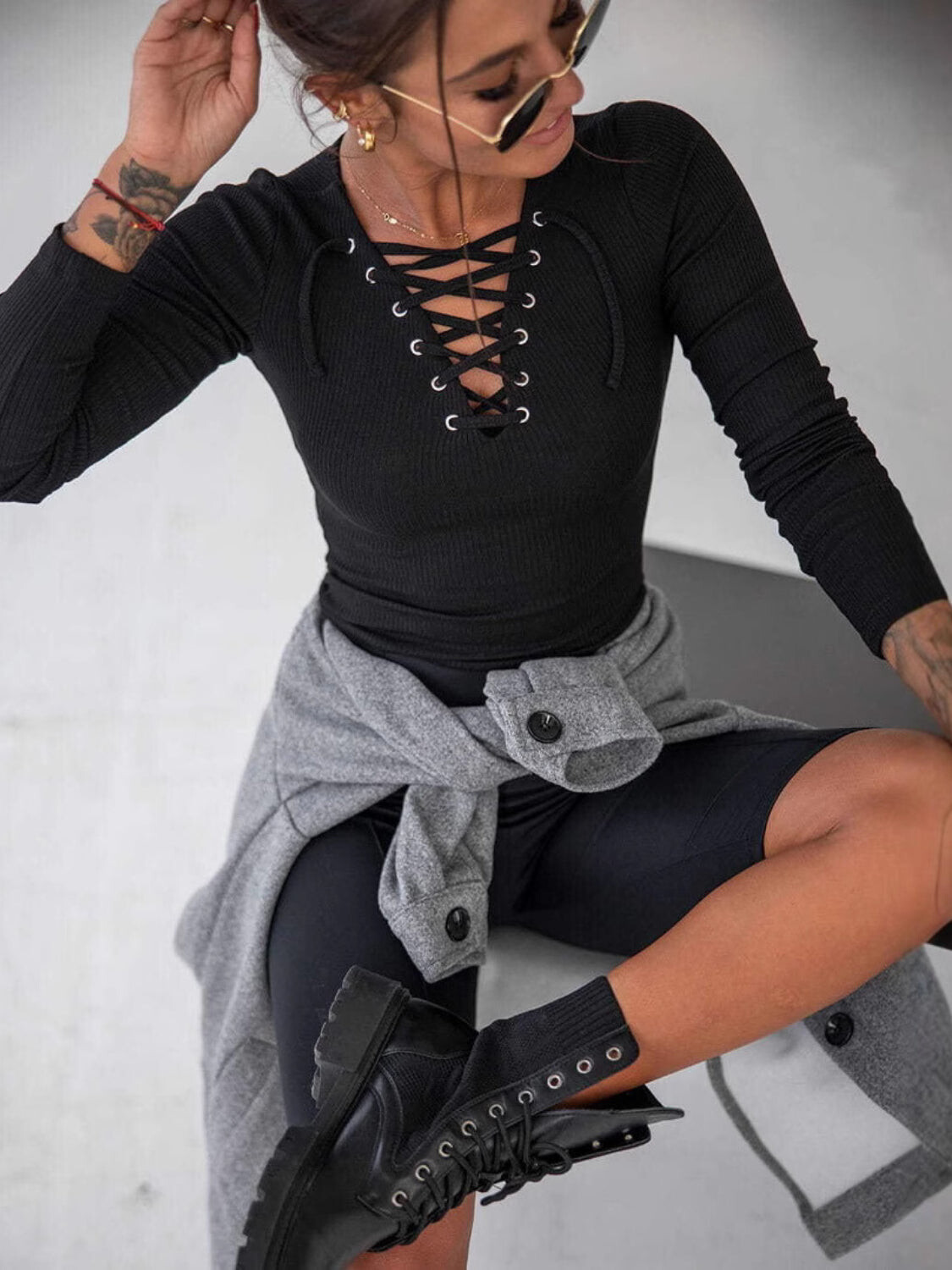 Luxe Lace Up