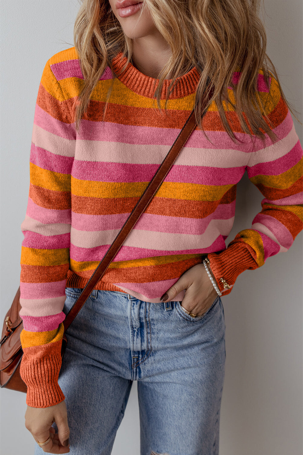 Vibrant Horizon Sweater
