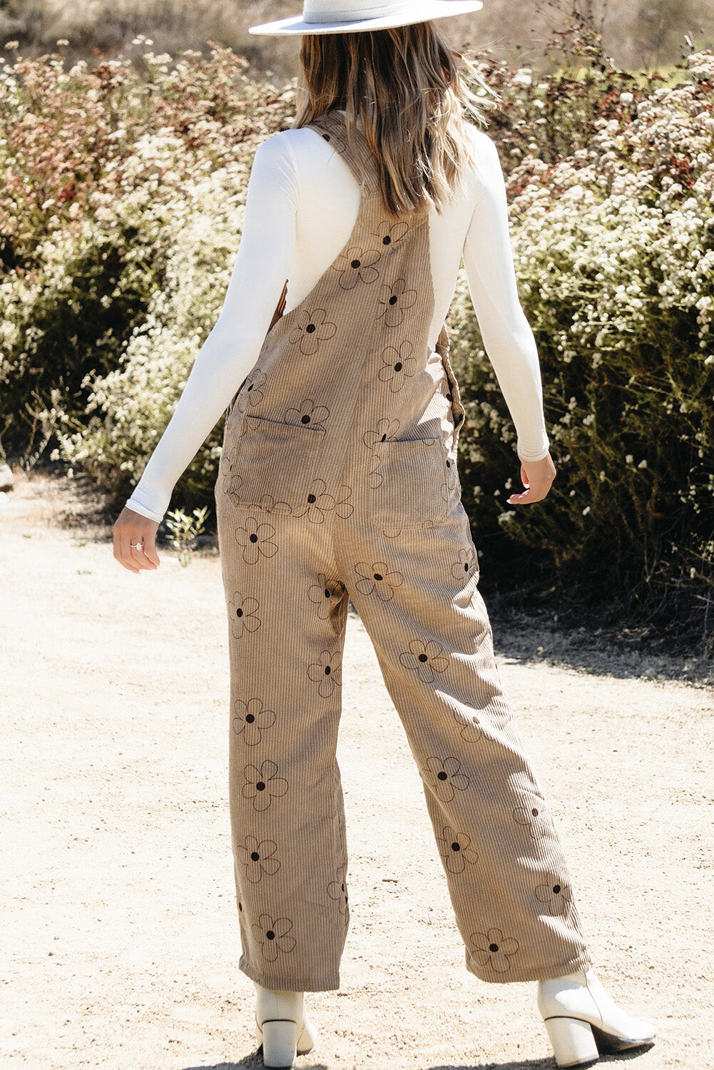 Floral Dune Overalls