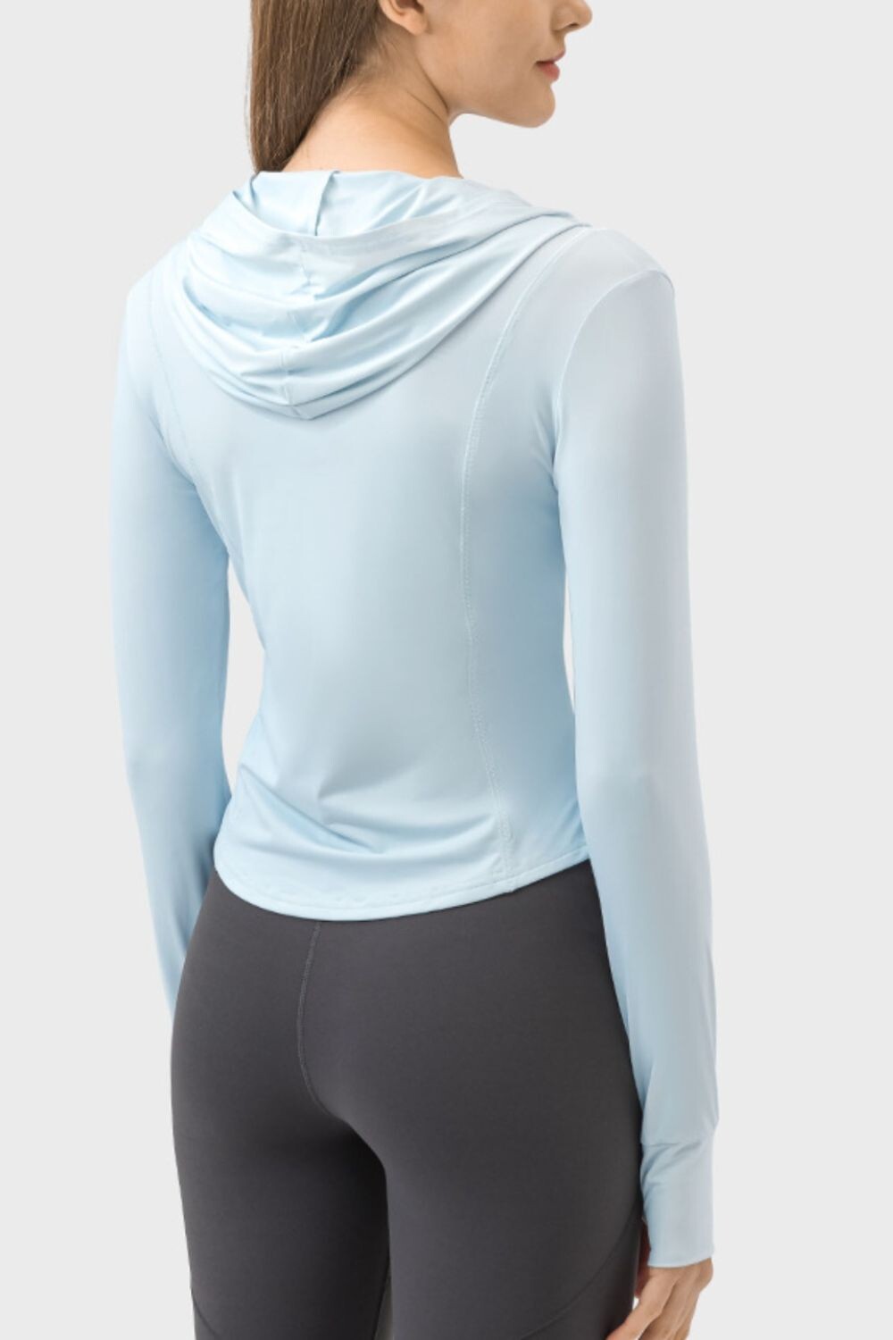 Grateful Zip Pocketed Hoodie