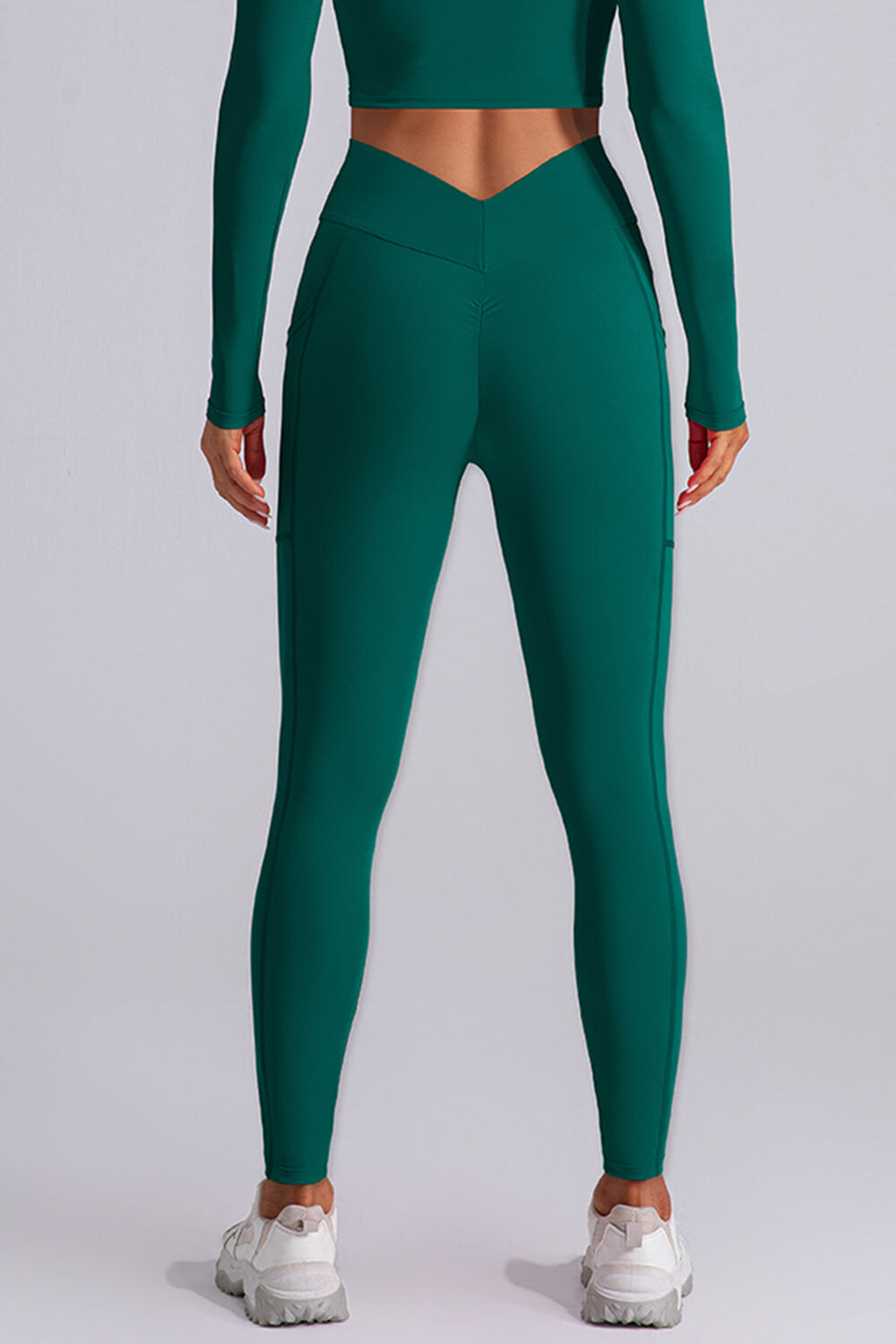 Glow High Waist Leggings with Pockets