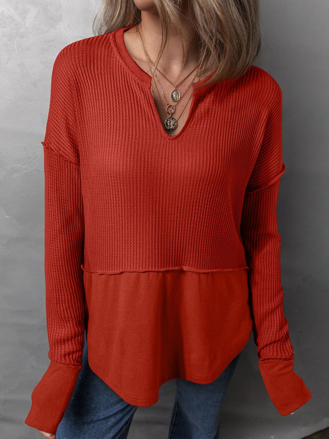 Rustic Layered Tee