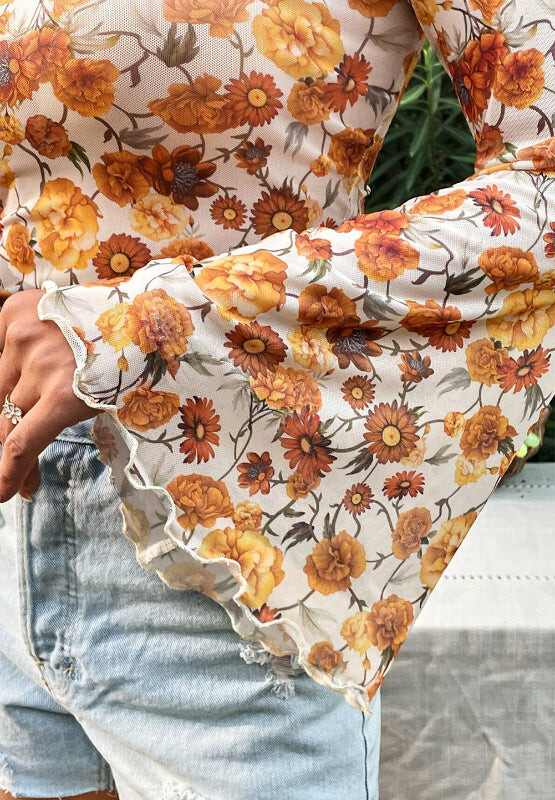 Floral Breeze Top