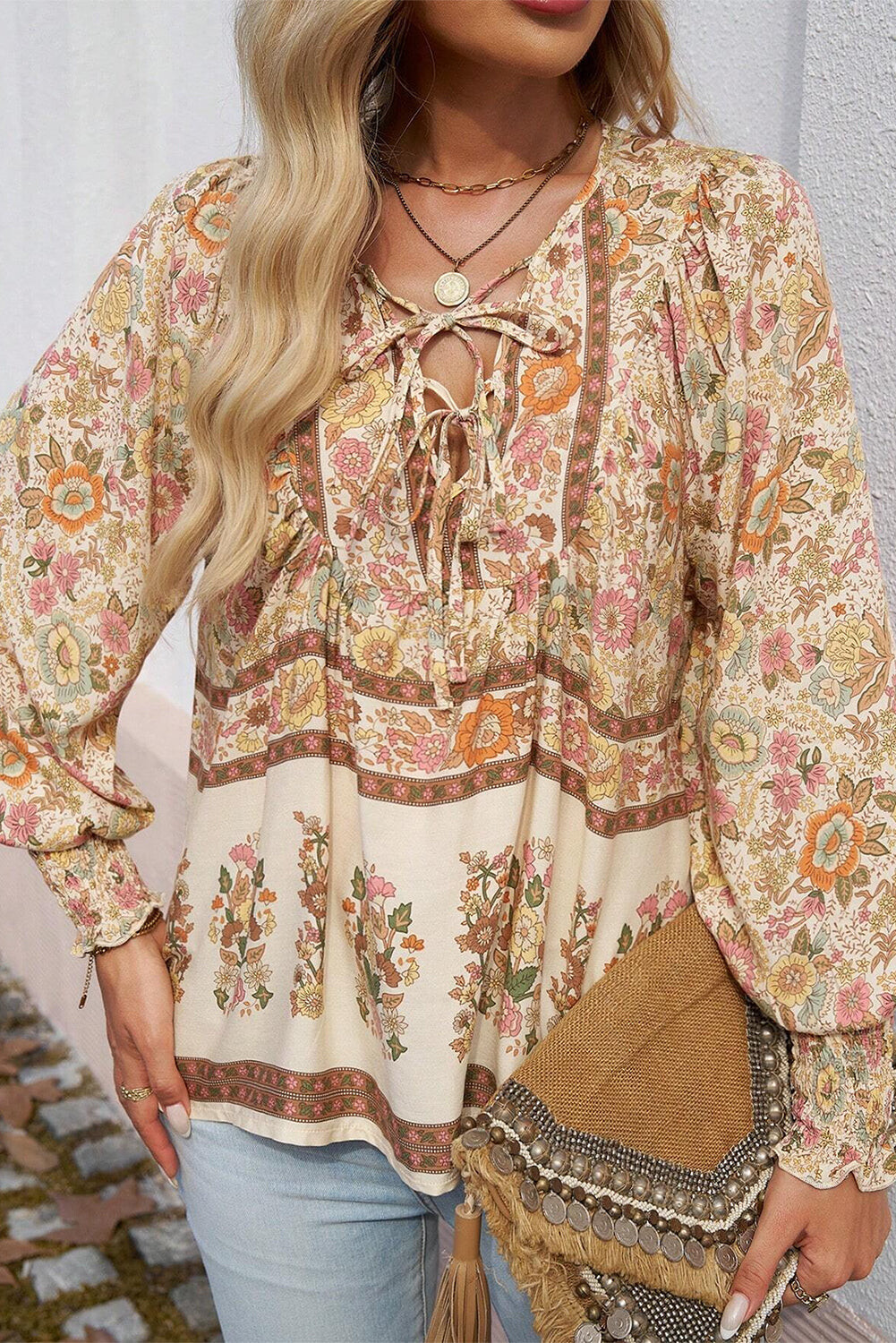 Bohemian Blossom Top