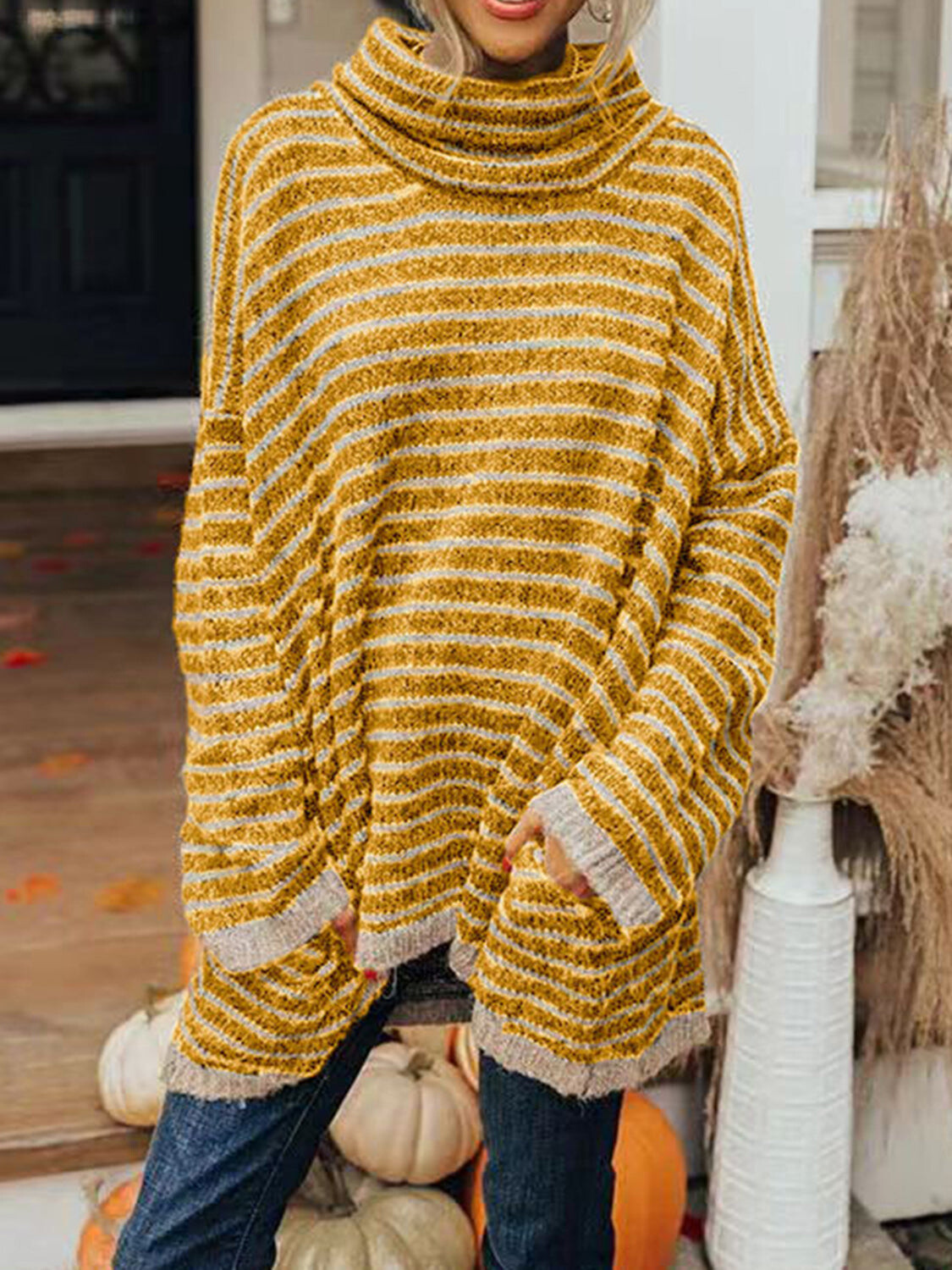 Cozy Striped Escape