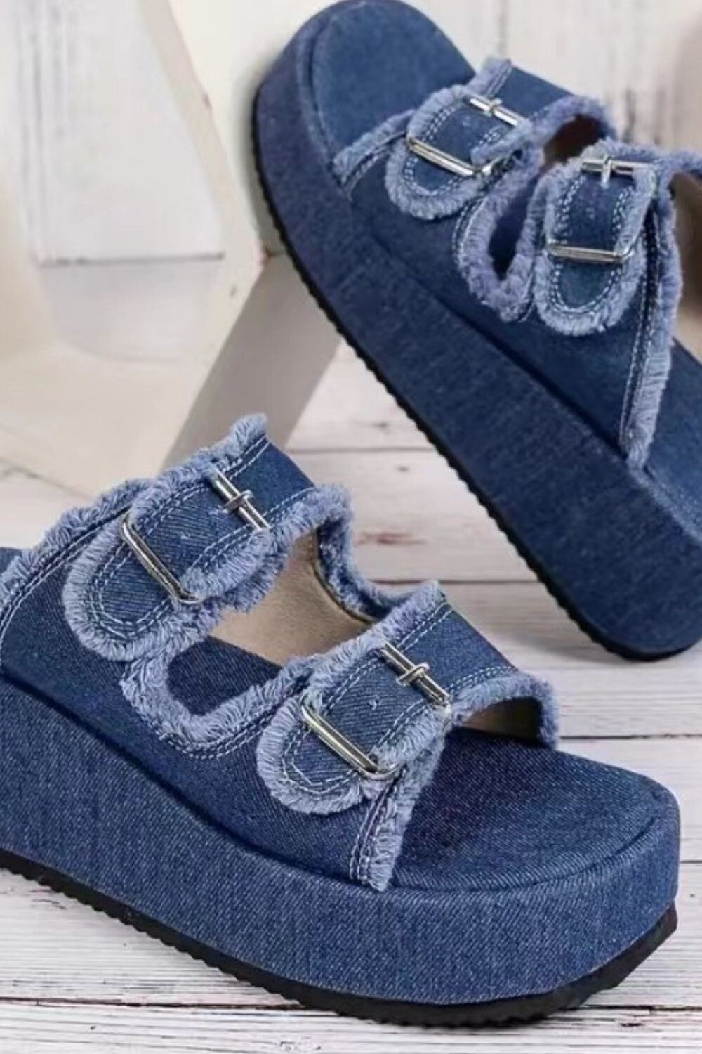 Denim Flair Sandals