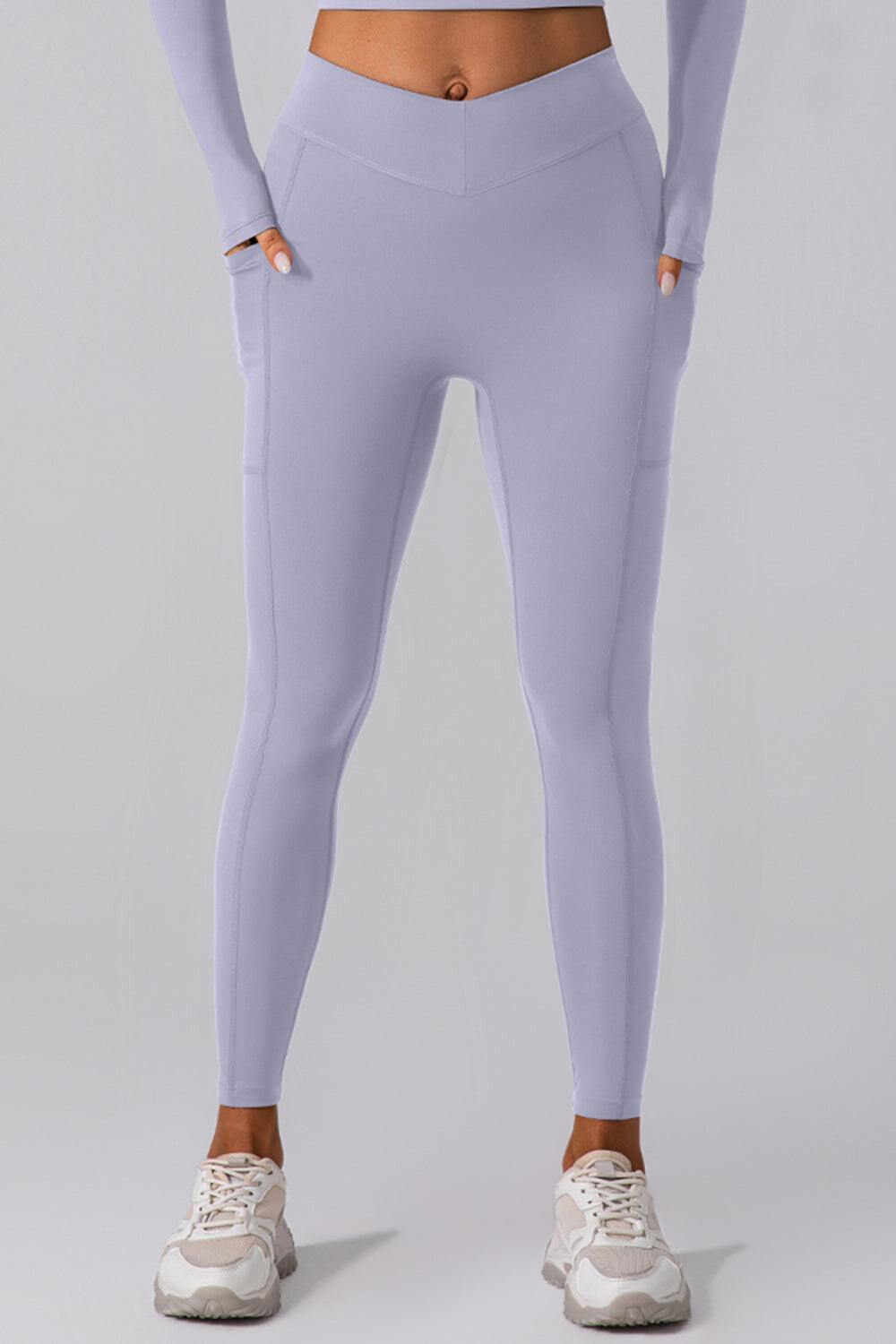 Glow High Waist Leggings with Pockets