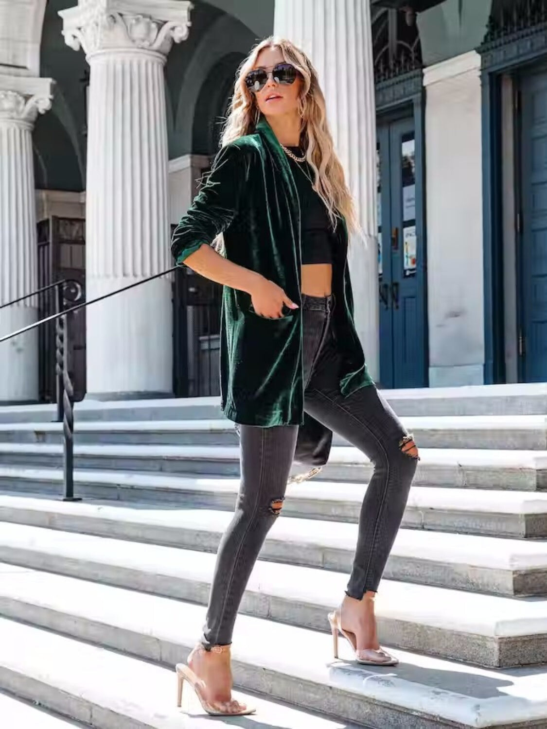 Golden Cozy Cardigan
