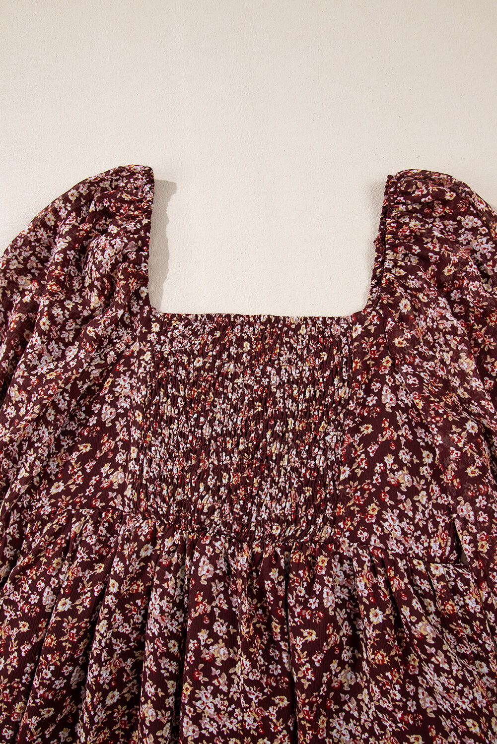Crimson Blossom Dress