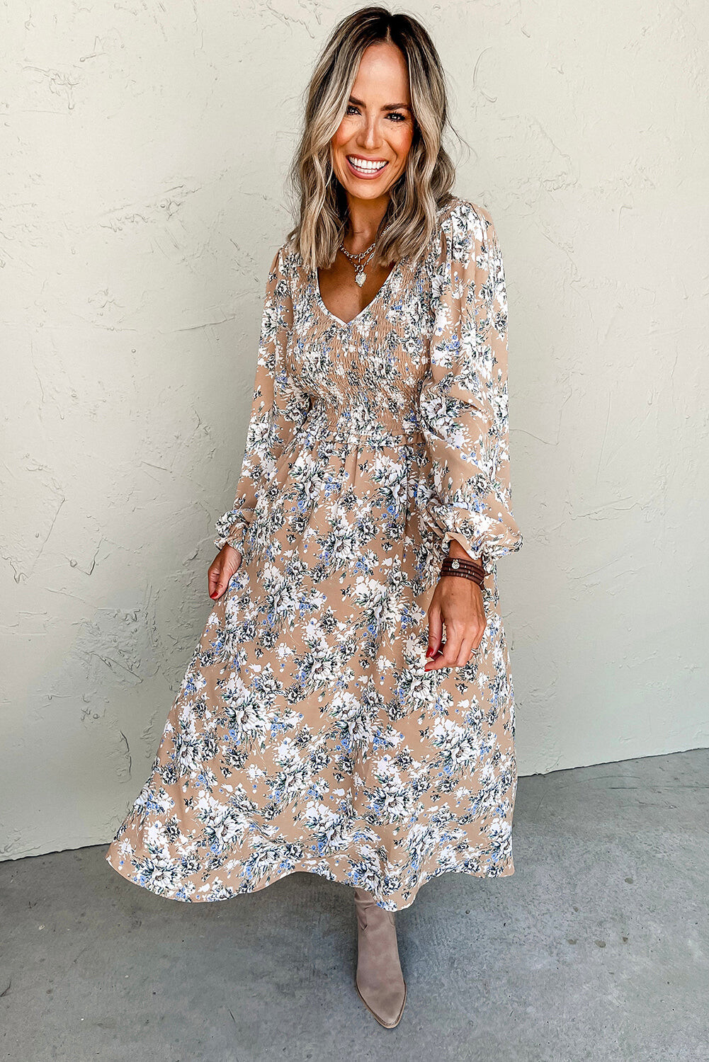 Floral Drift Dress