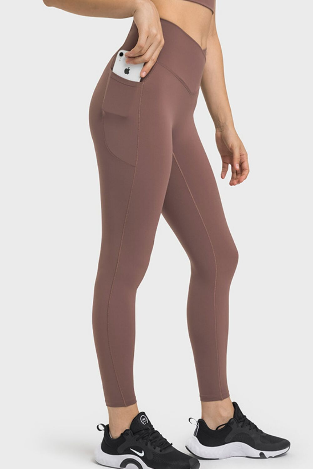 Harvest High-Waist Yoga Leggings with Pockets