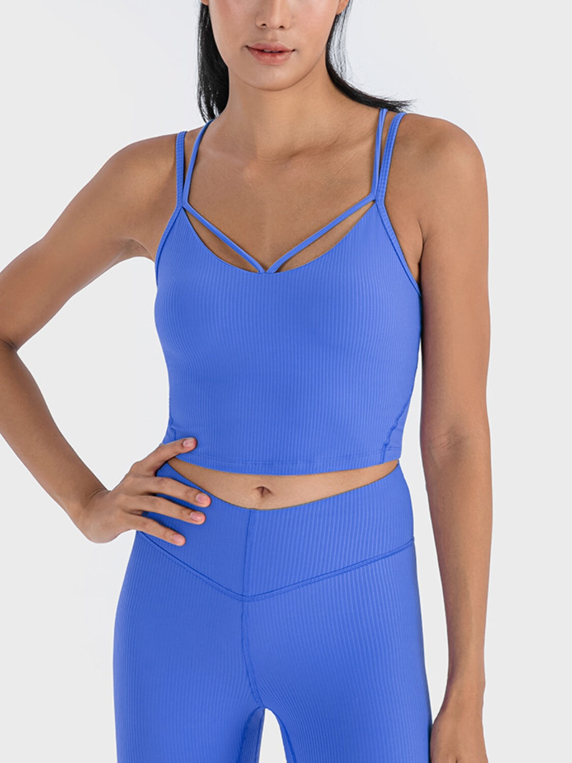 Radiant Ribbed Yoga Cami