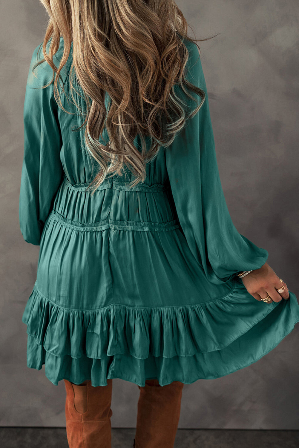 Emerald Breeze Dress