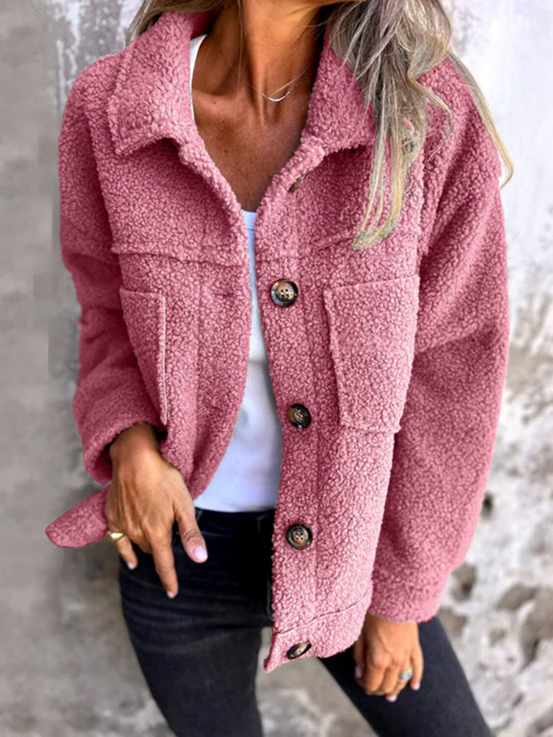 Moss Plush Jacket
