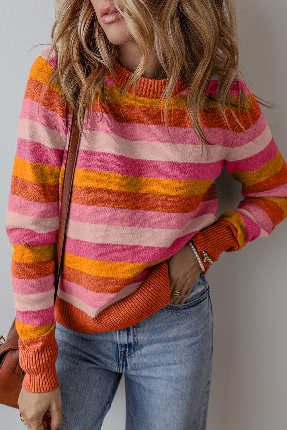 Vibrant Horizon Sweater