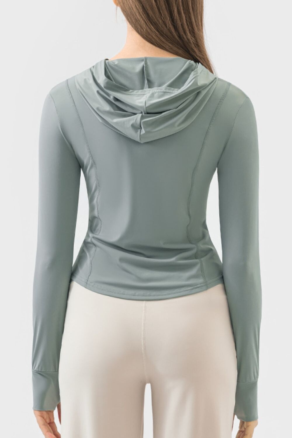 Grateful Zip Pocketed Hoodie