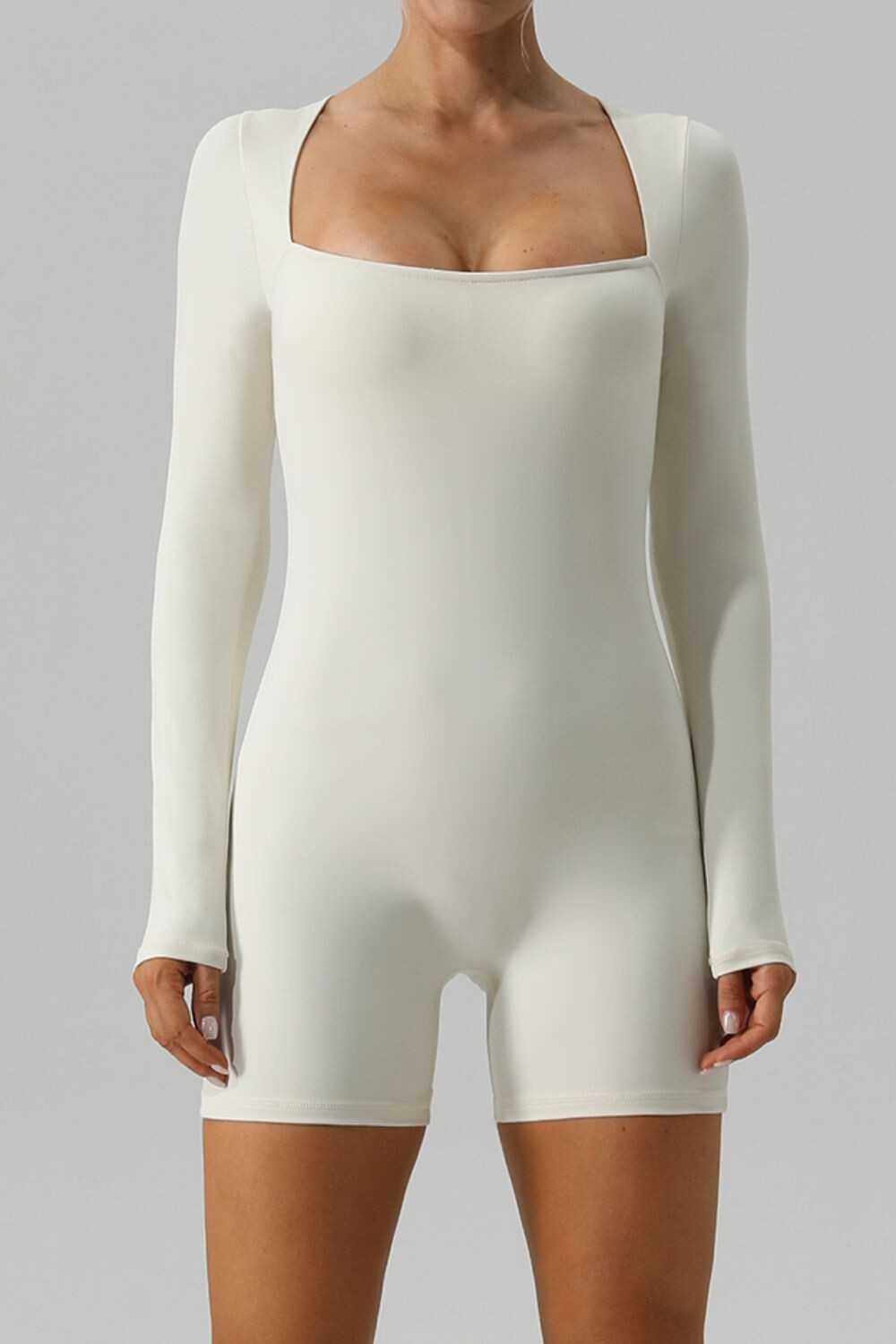 Crystal Flow Long Sleeve Romper
