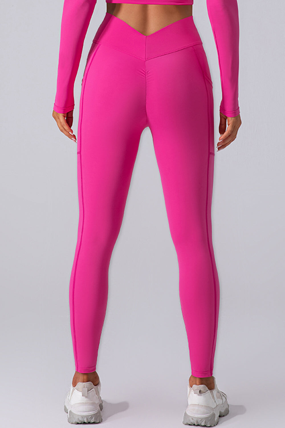 Glow High Waist Leggings with Pockets