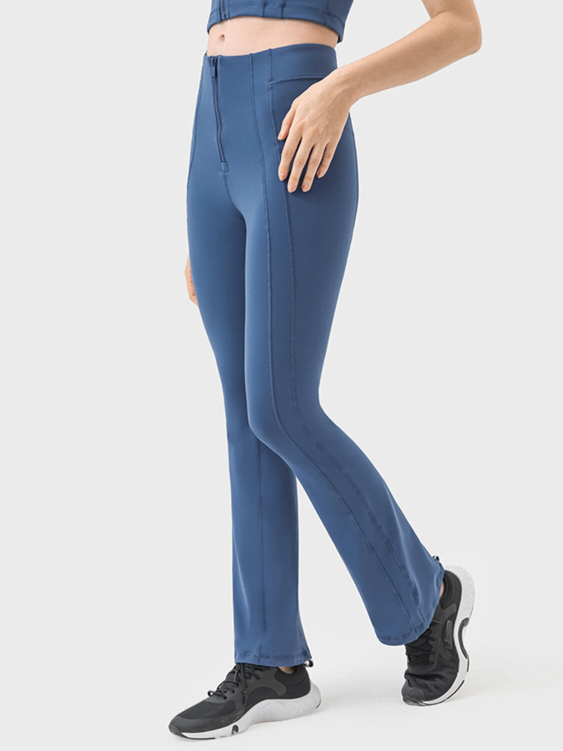 Elevate High Waist Zip Pants