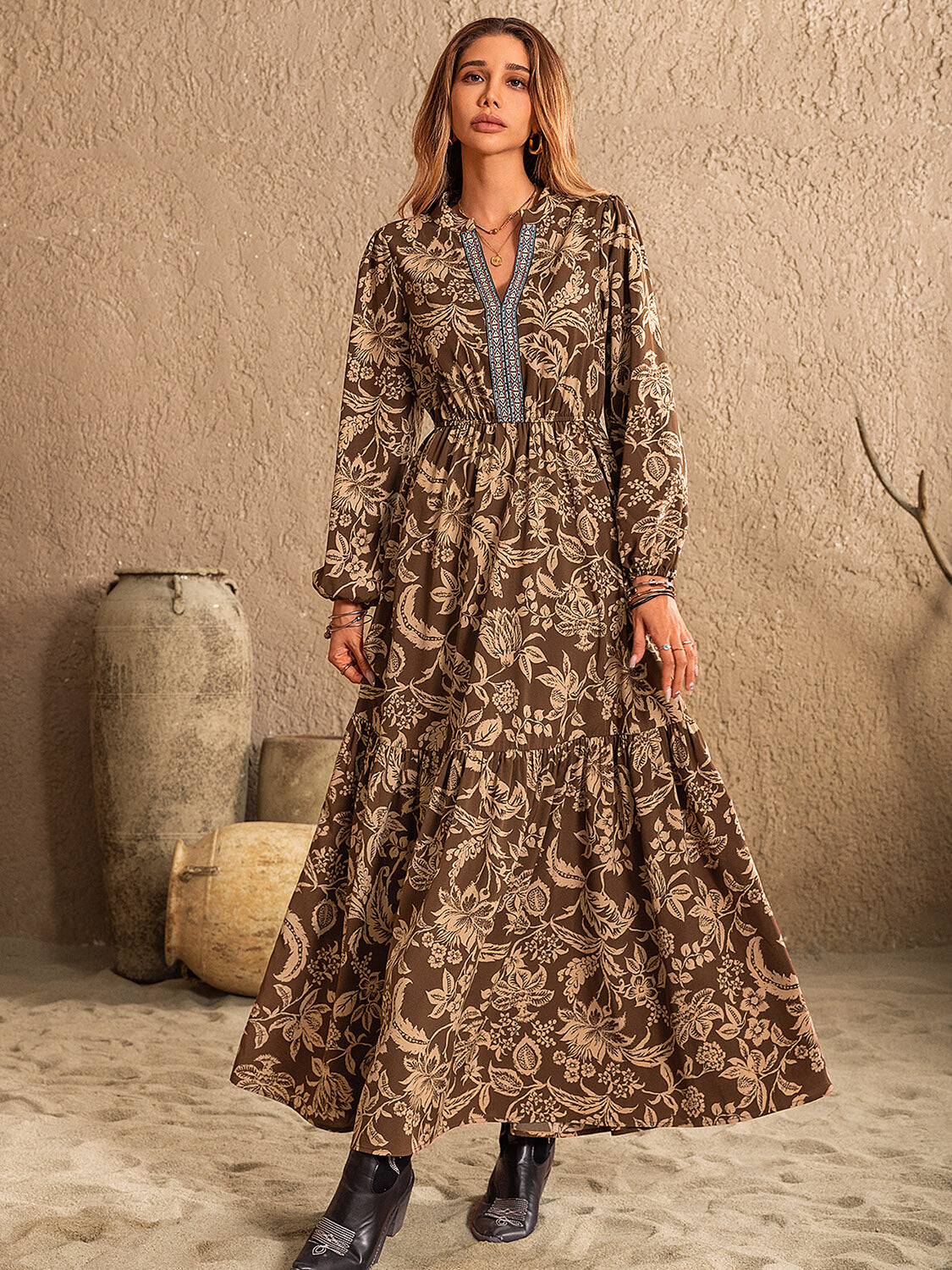 Boho Blossom Maxi