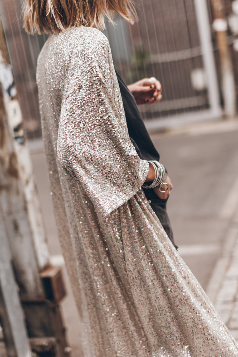 Starry Sheen Duster