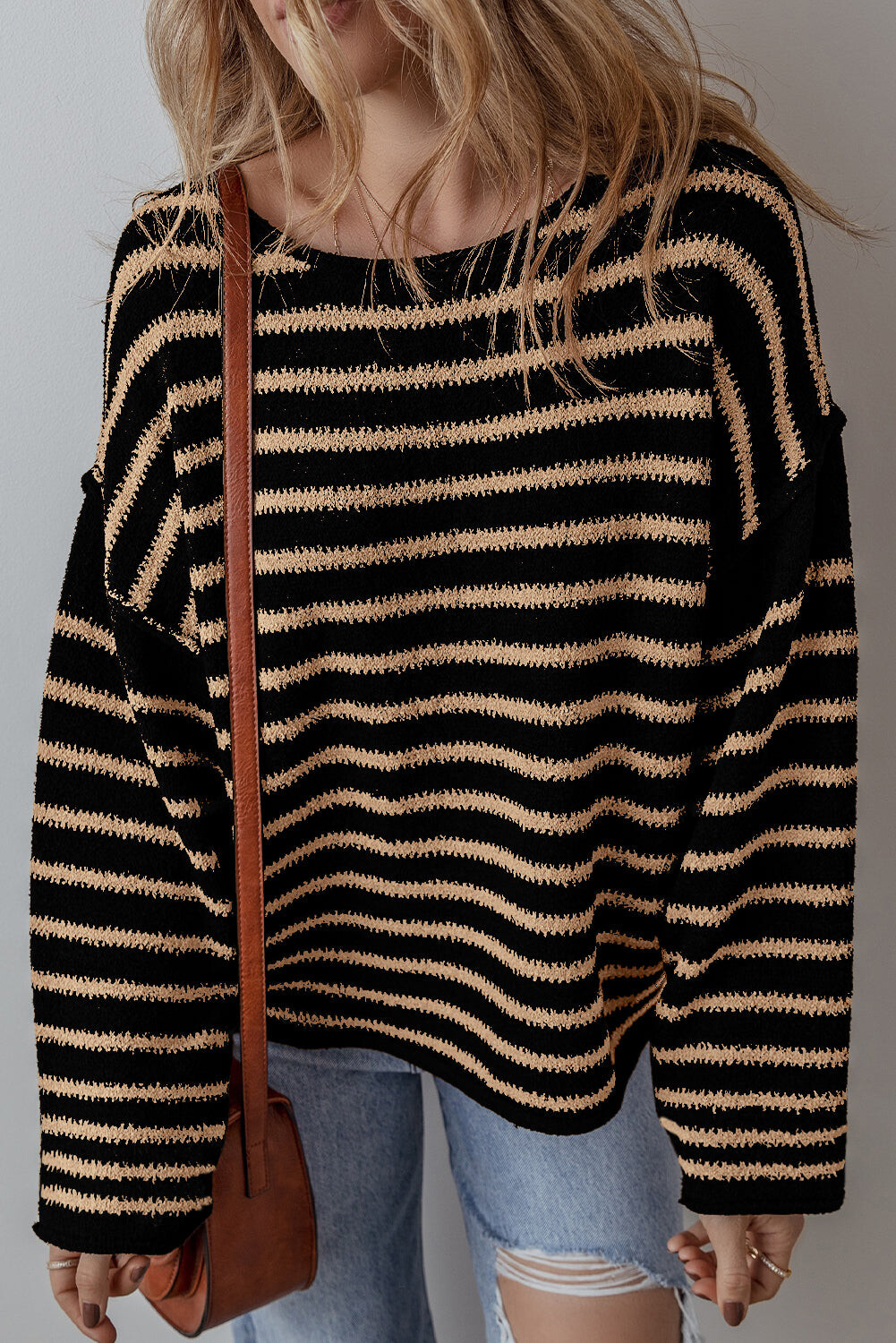 Golden Stripes Sweater