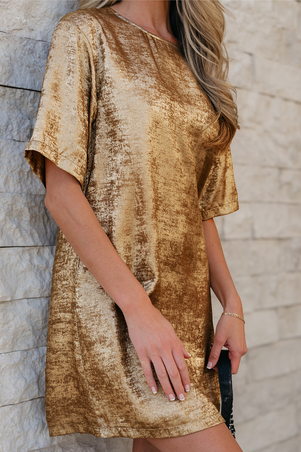 Gilded Luxe Dress