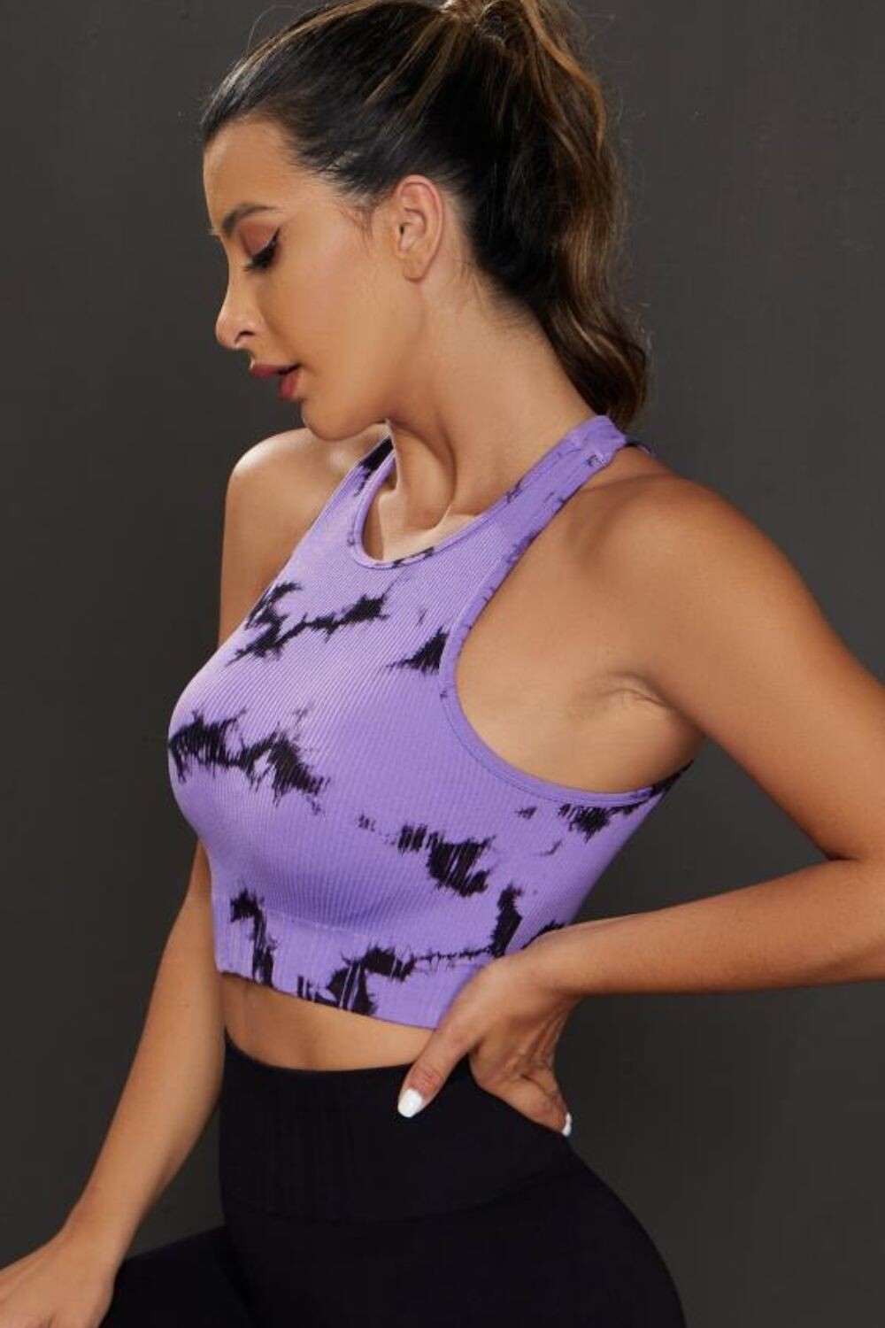 Kinetic Bliss Tie-Dye Crop Tank
