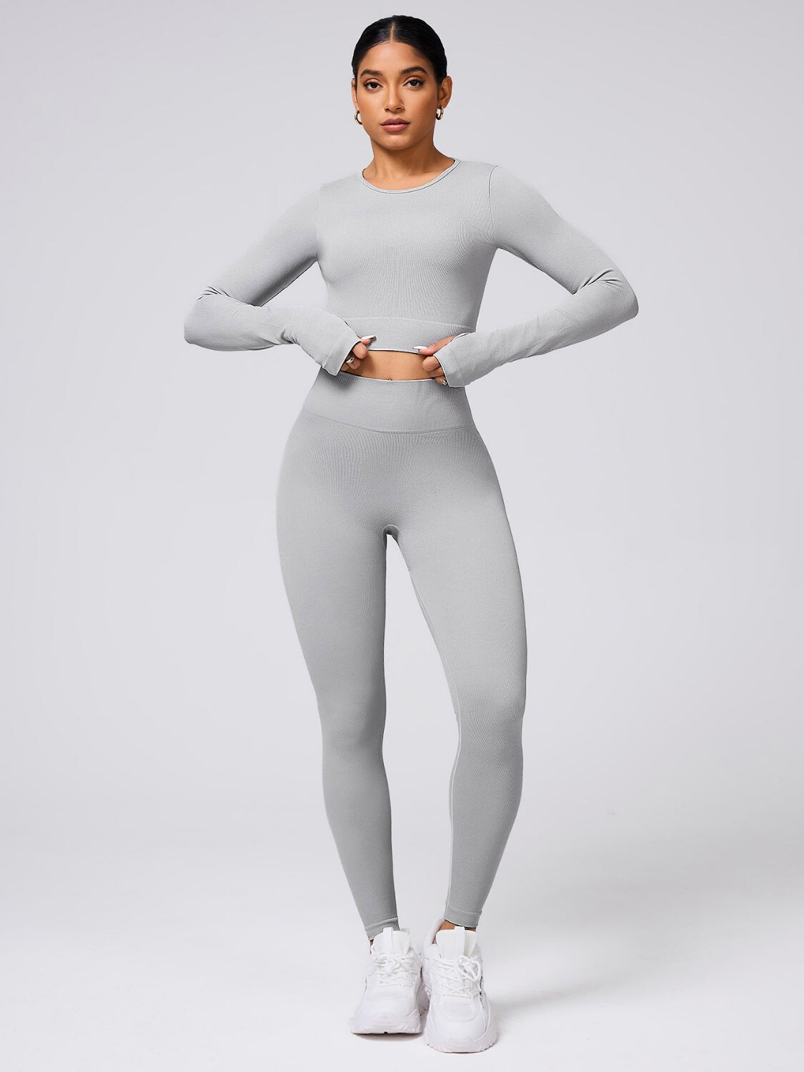 Allure High-Waist Leggings & Top Set