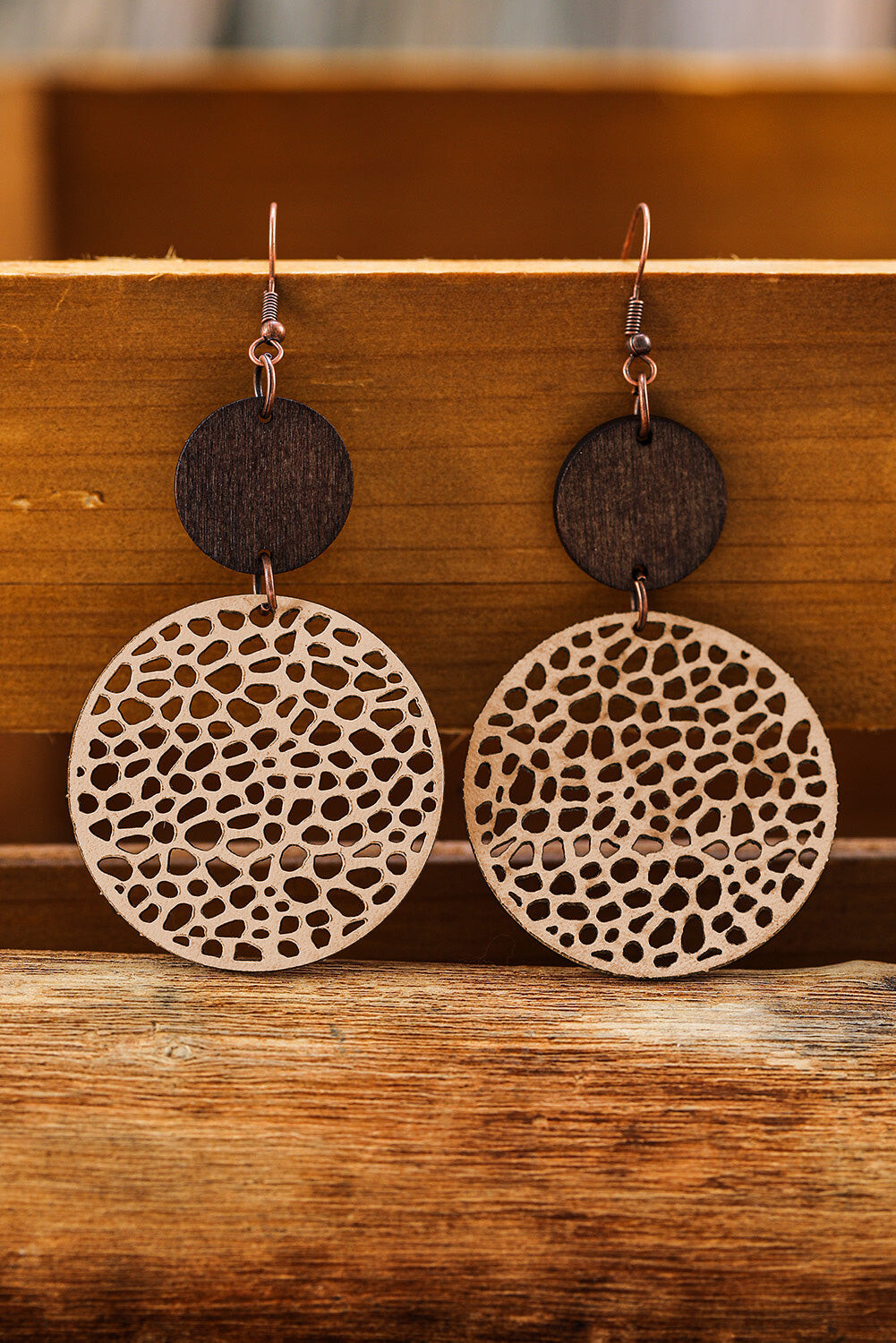 Geo Lace Earrings