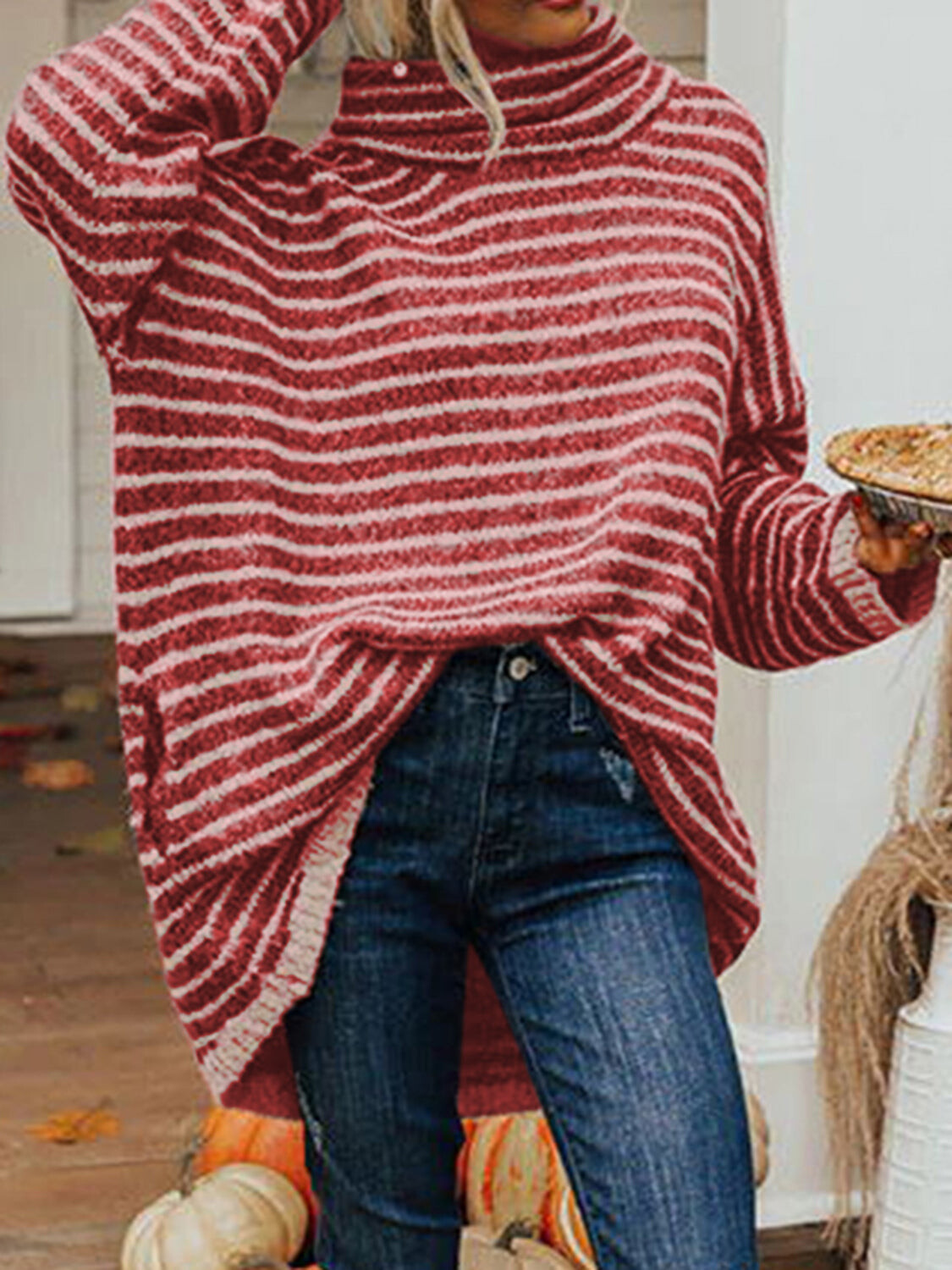 Cozy Striped Escape