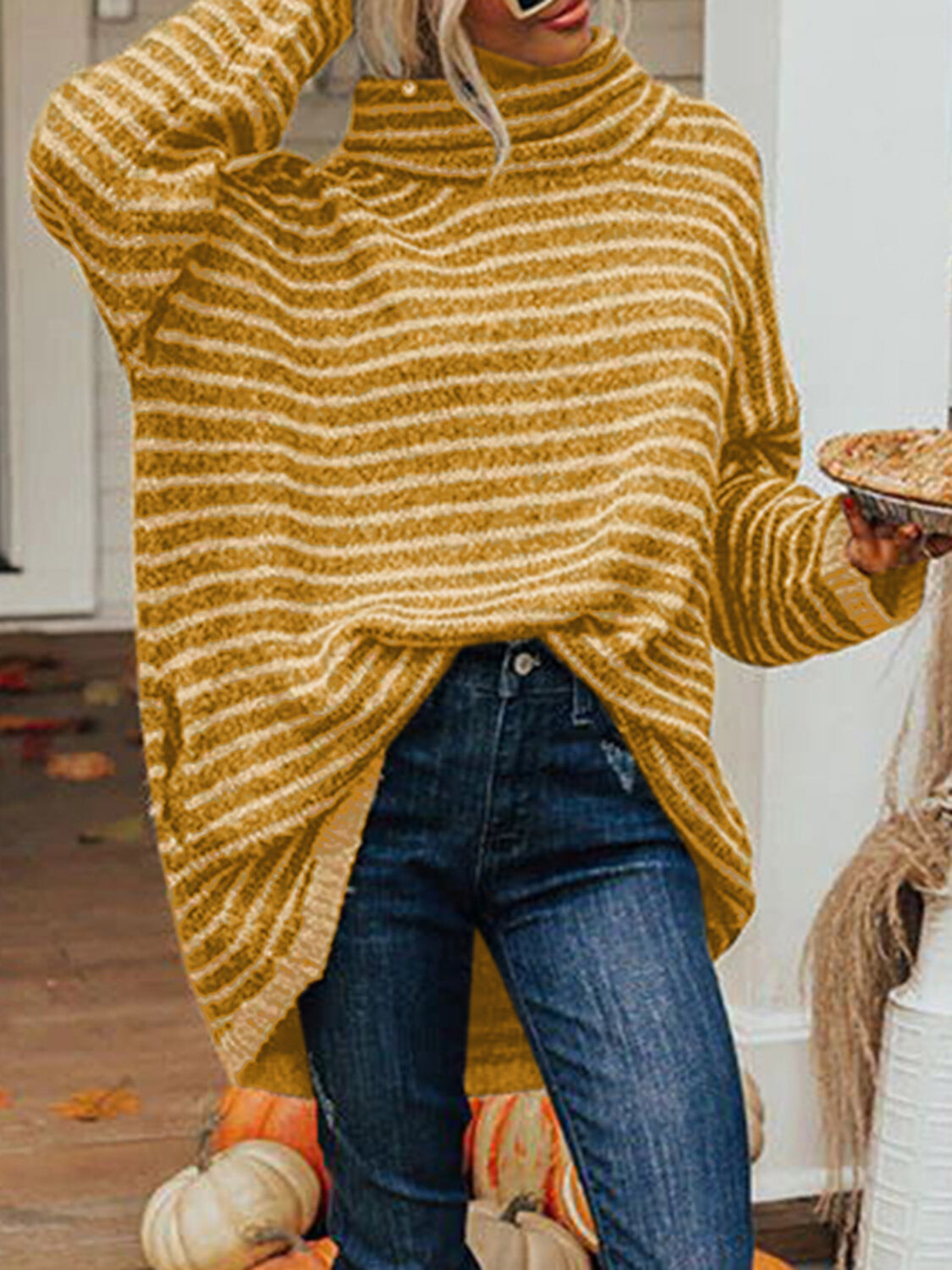 Cozy Striped Escape