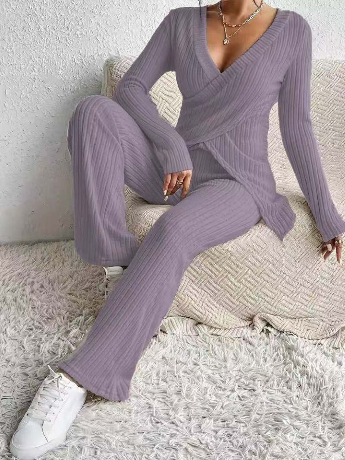 Cloud Serenity Top and Pants Set