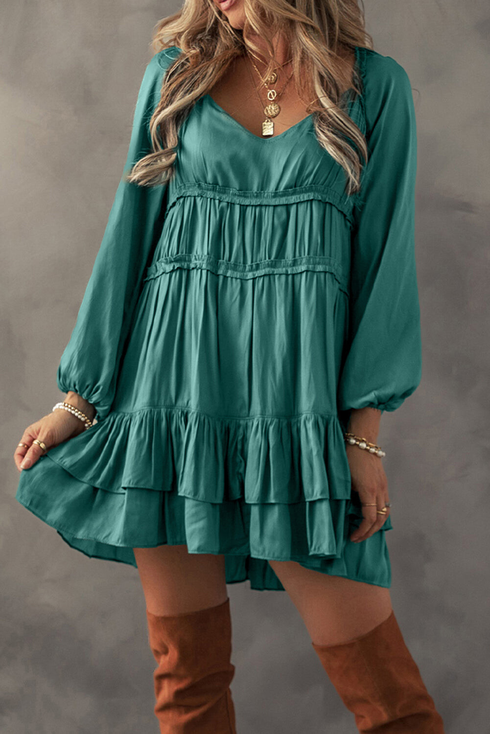 Emerald Breeze Dress