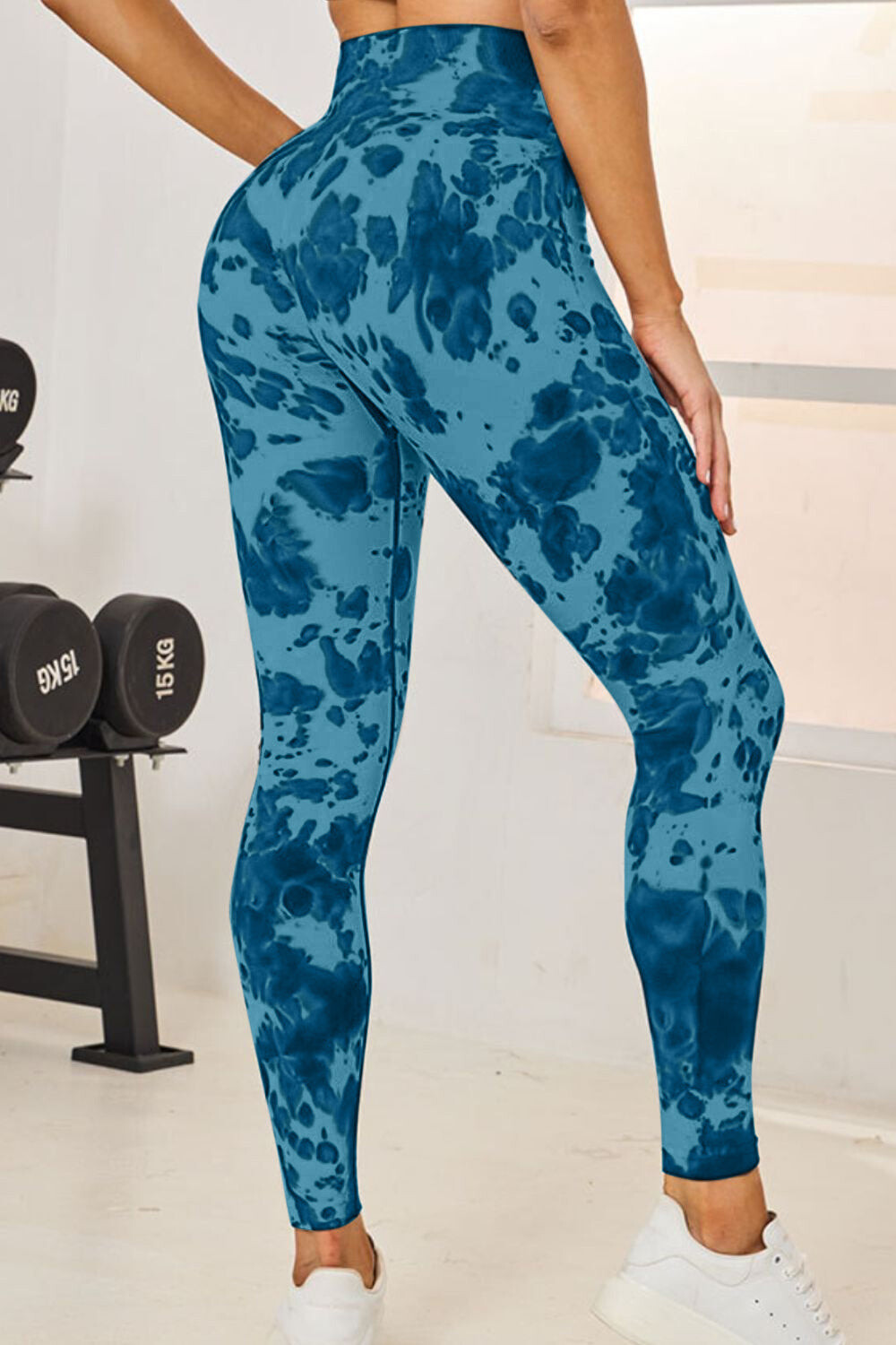 Peak Harmony High Waist Tie-Dye Leggings