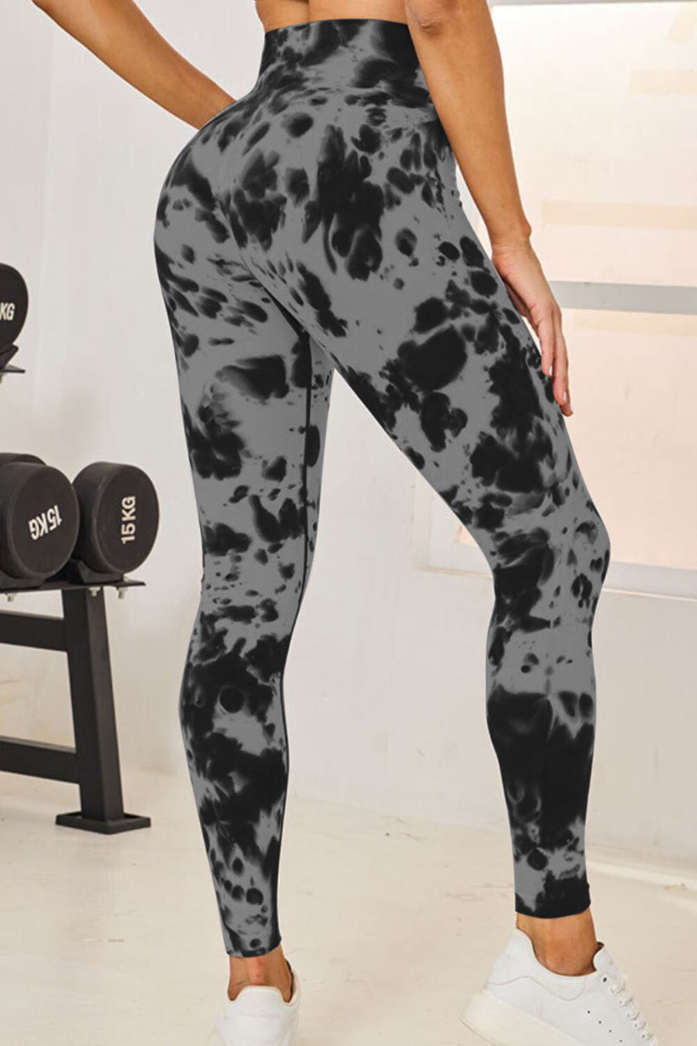 Peak Harmony High Waist Tie-Dye Leggings