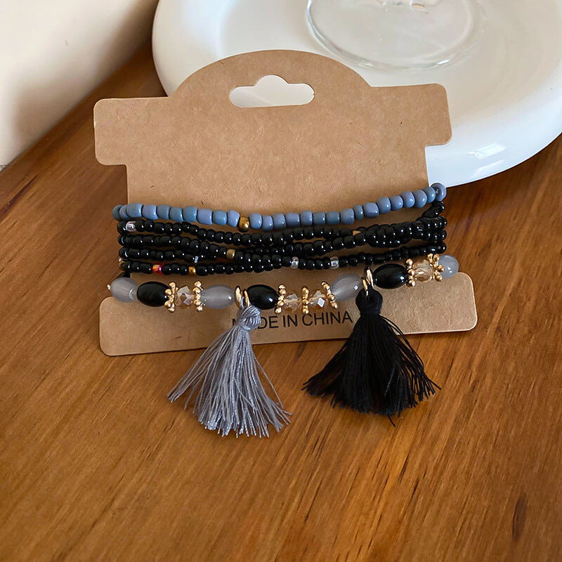 Boho Tasseled Bracelets