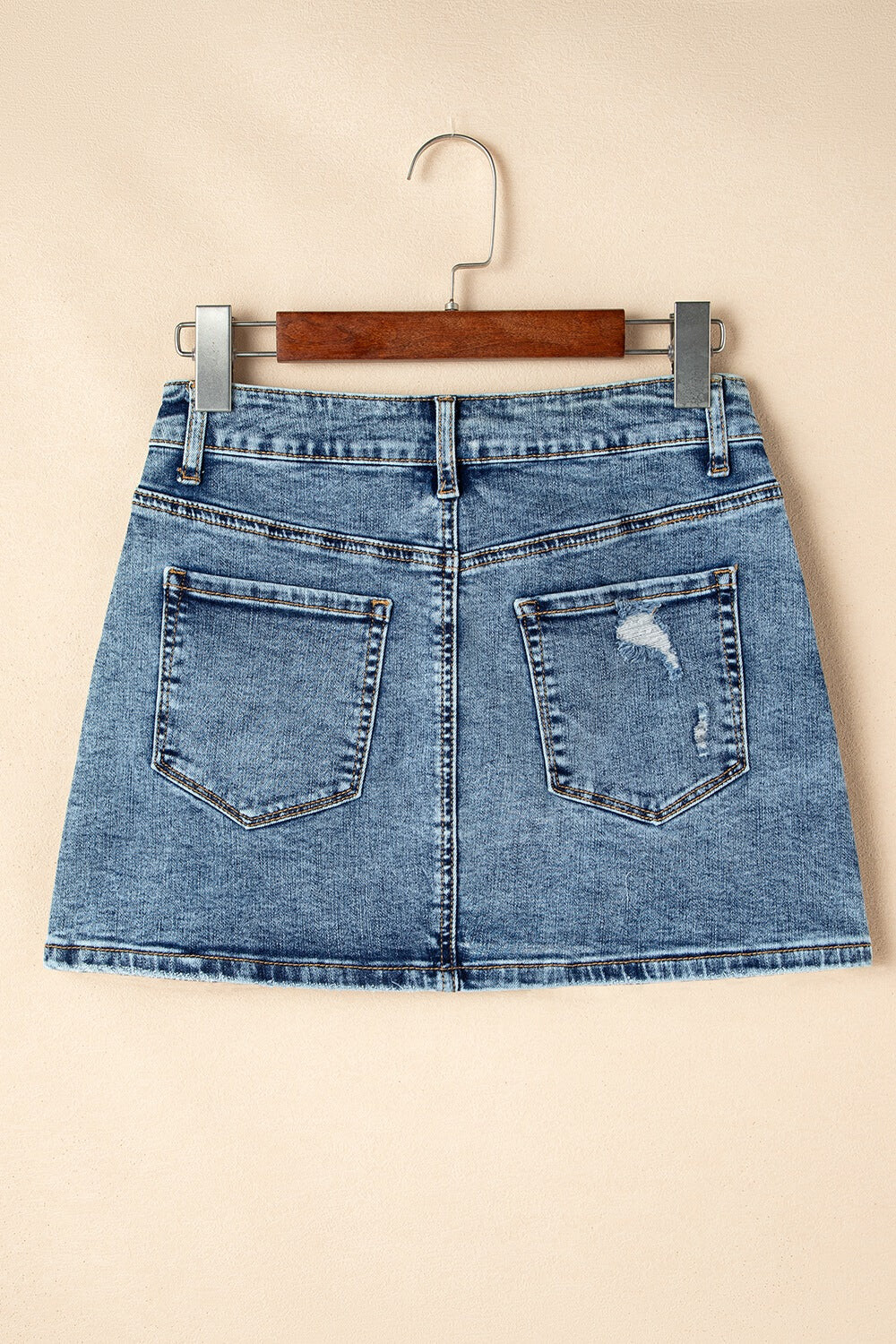 Sparkle Denim Skirt