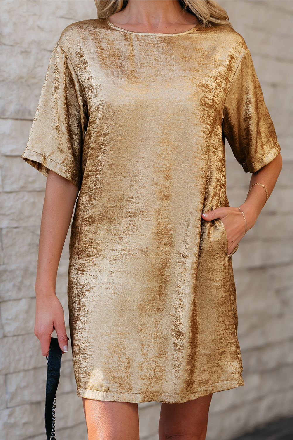 Gilded Luxe Dress