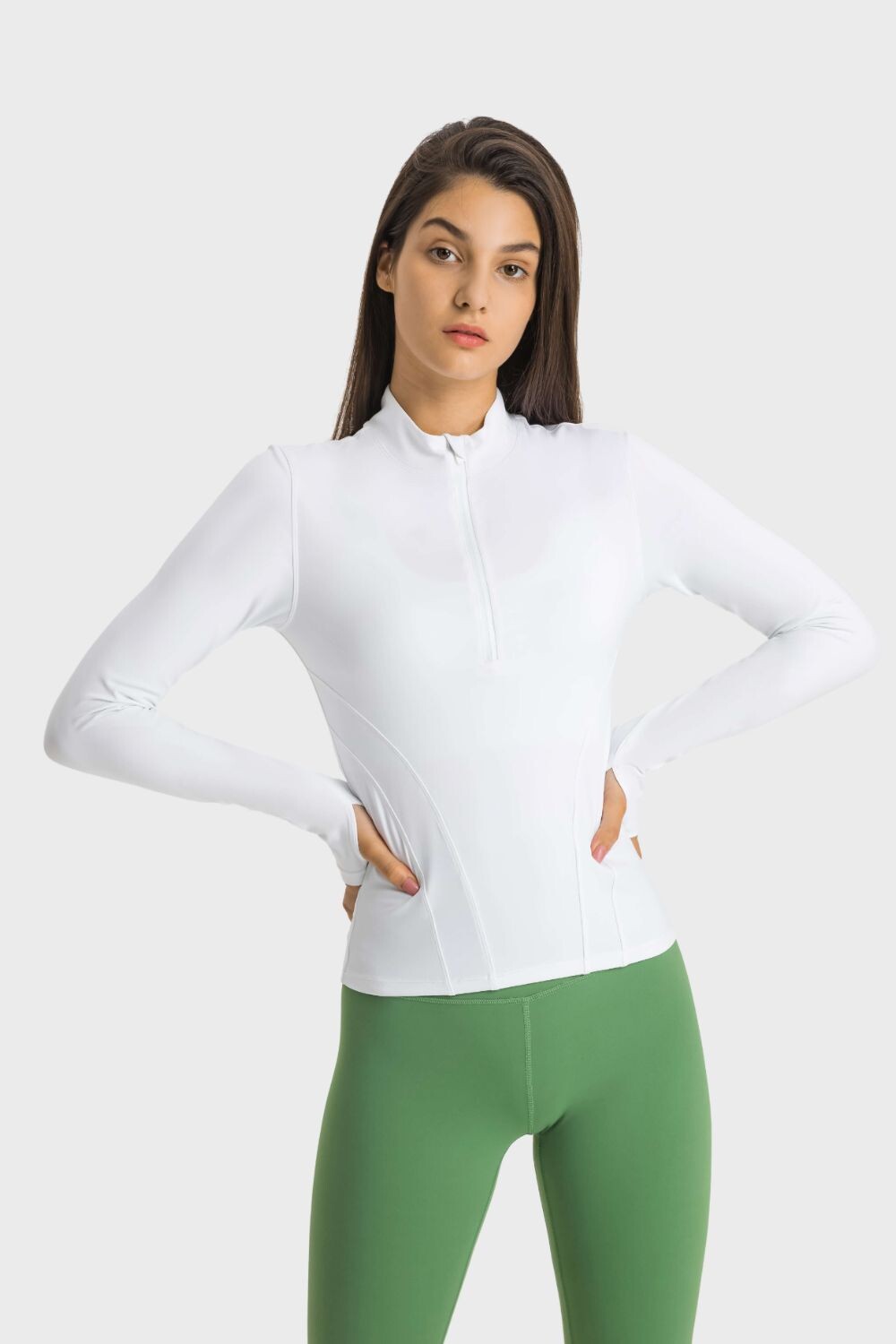 Crescendo Zip Performance Top