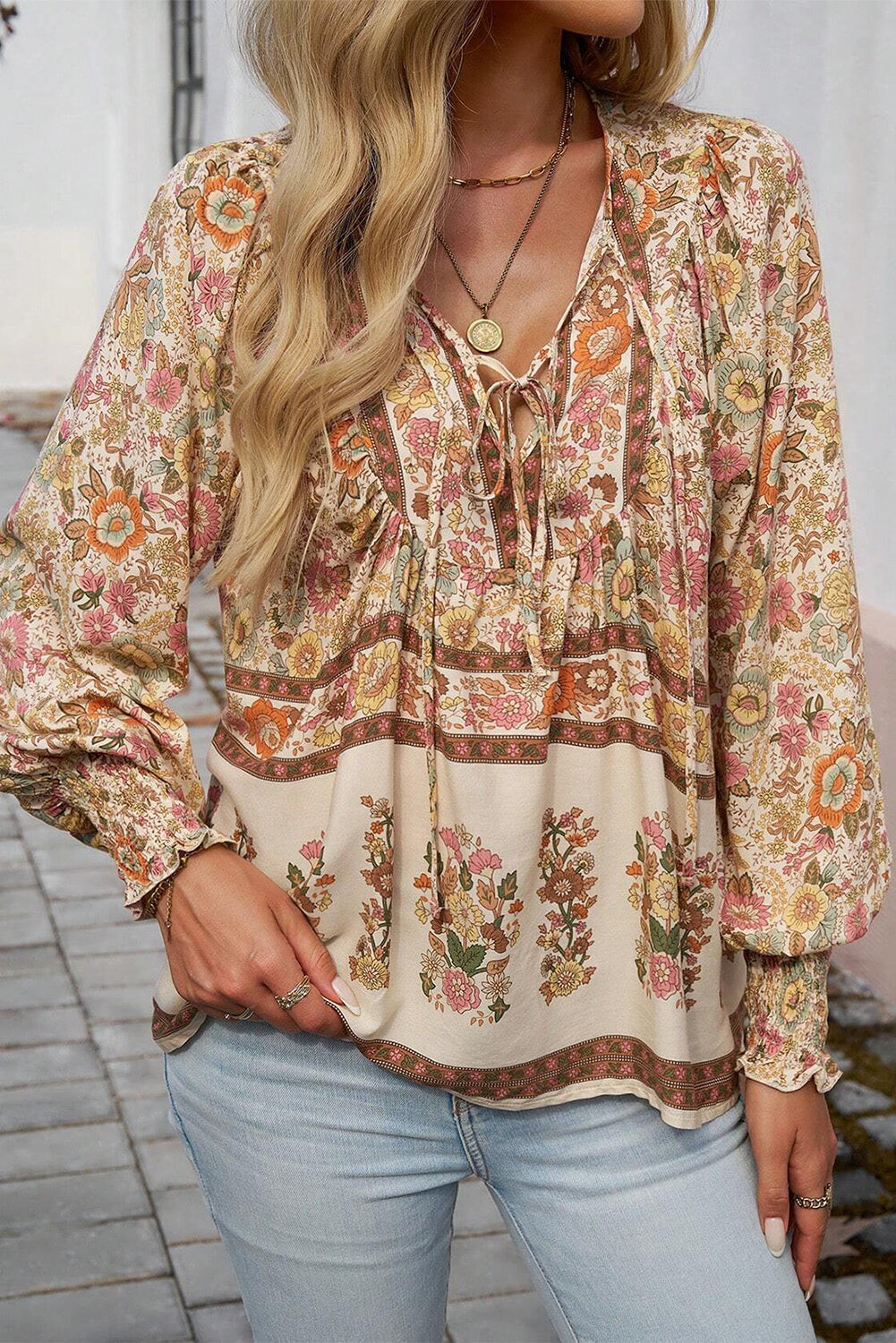 Bohemian Blossom Top