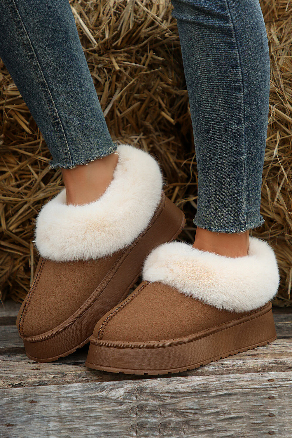 Cozy Luxe Mules